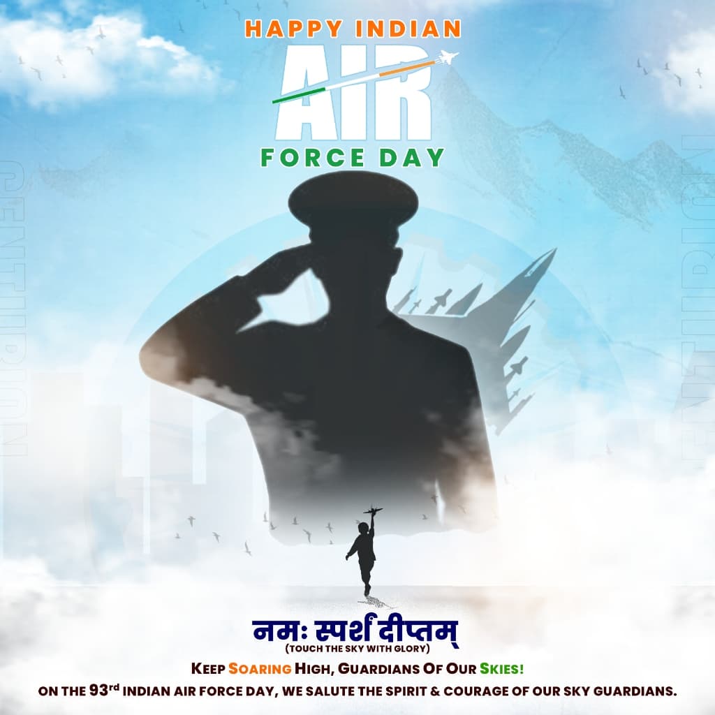 Indian Air Force Day Creative