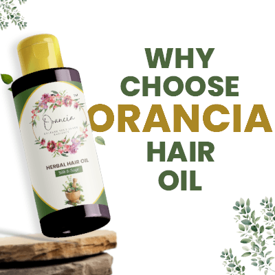 Why Choose Orancia Hair Oil Value Poster