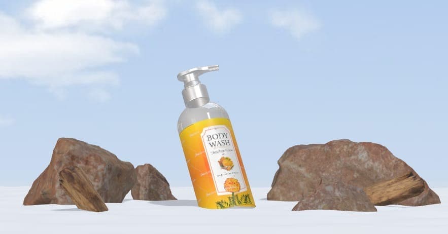 Orancia Body Wash Pink Platform Studio