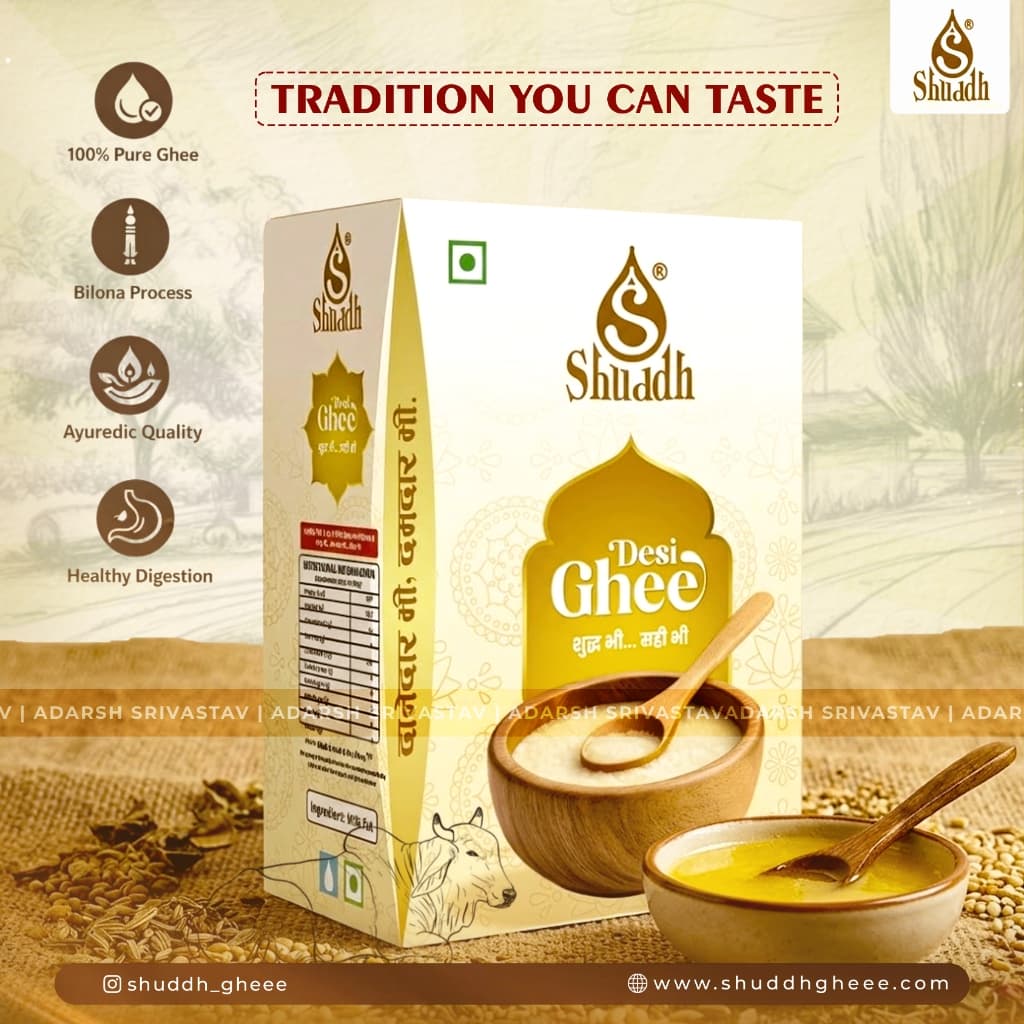 Desi Ghee Family Traditional Breakfast