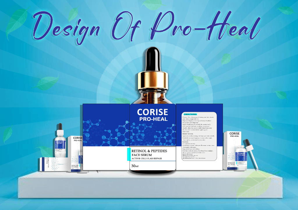 Corise Pro-Heal Packaging Box Design