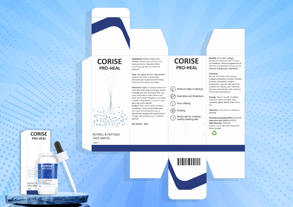 Corise Pro-Heal Product Benefits Details